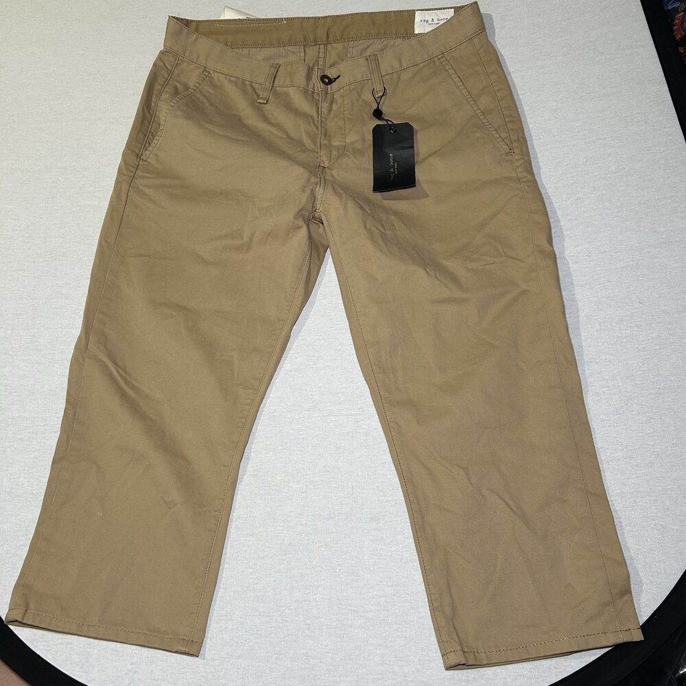 rag & bone Fit 2 Stretch Twill Chino Capri Pants